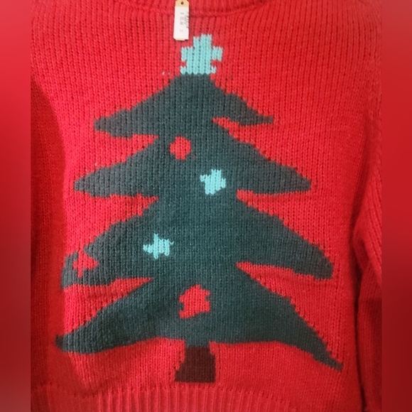 Miss Sparkling Christmas Tree Sweater Size Small Soft and Cozy NWT - Picture 4 of 7